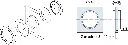 Griffmuschelpaar für Schiebetüren, rund.webp