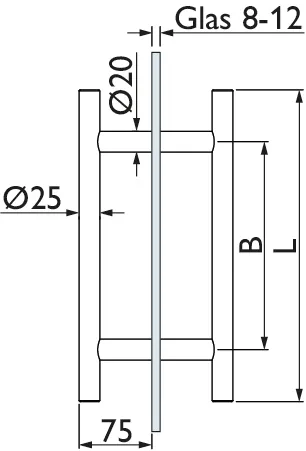 Stoßgriffpaar für Glastüren, rund Ø 25 mm_25_mm_paar.webp