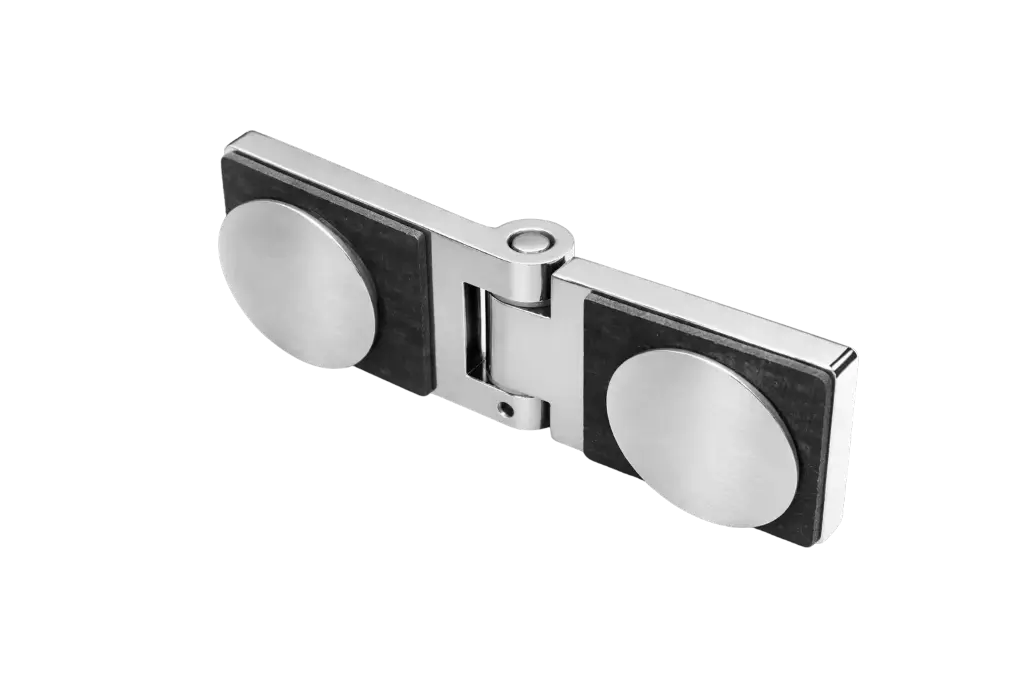 Poseidon Scharnier Glas-Glas 180° (Konus40/Niro-Matt)