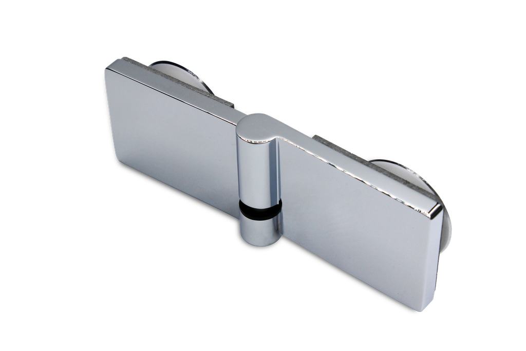 Poseidon Hebe-Senk Scharnier Glas-Glas 180° links (Konus40)