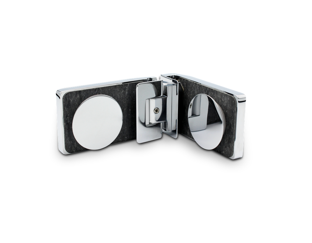 Poseidon Pendelscharnier Glas-Glas 90° (Konus40)