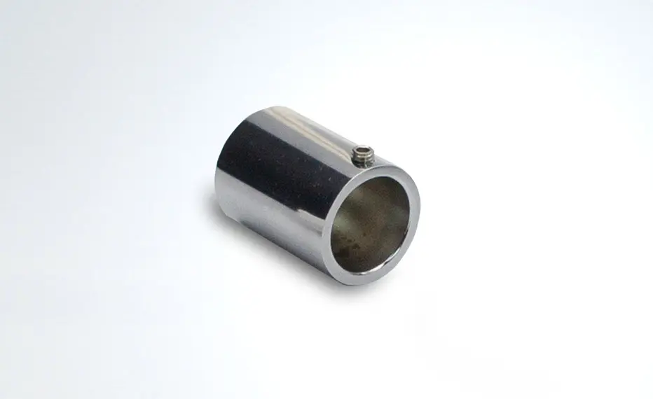 Wandanschluß 90° (Chrom-Glanz)