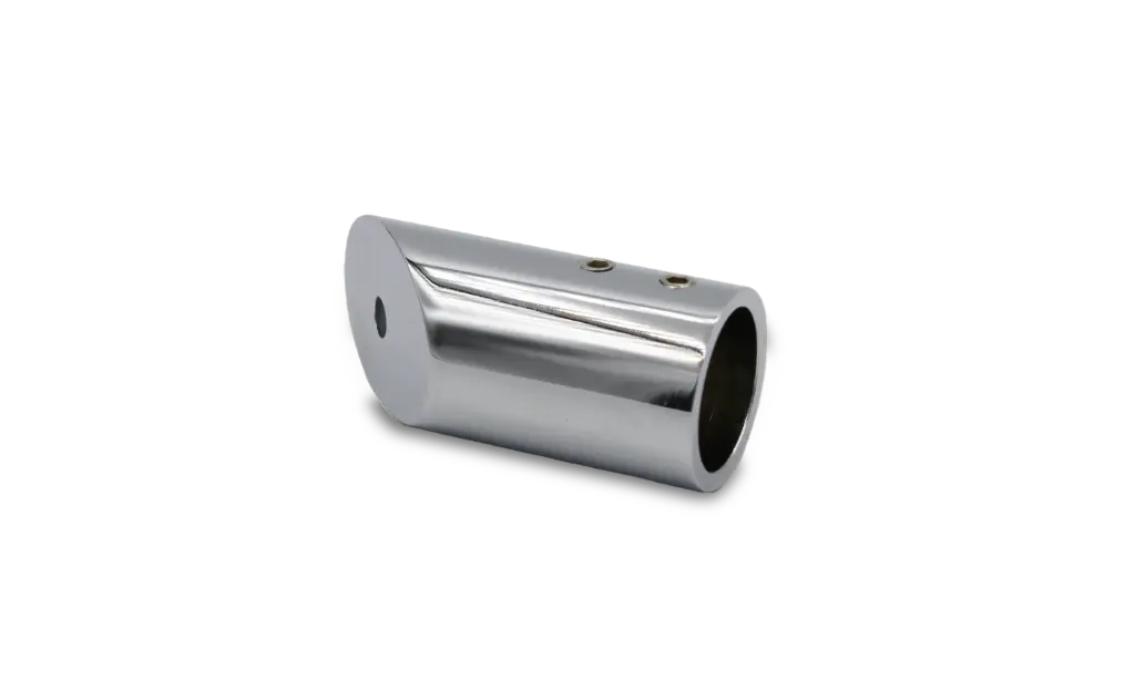 Wandanschluss 45° (Chrom-Glanz)