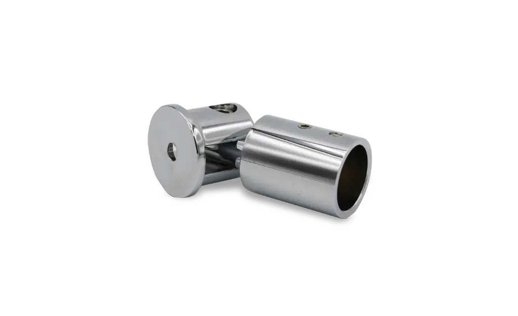 Wandanschluss einstellbar (Chrom-Glanz)