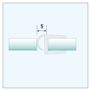 [900125] Spaltdichtung, 2.010mm