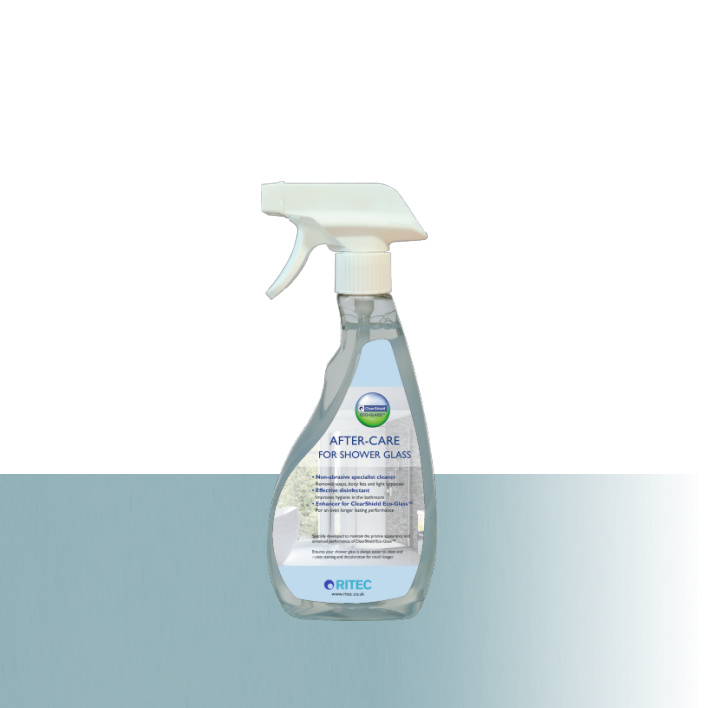 ClearShield Pflegemittel für Duschkabinen (500ml Trigger Sprühflasche)