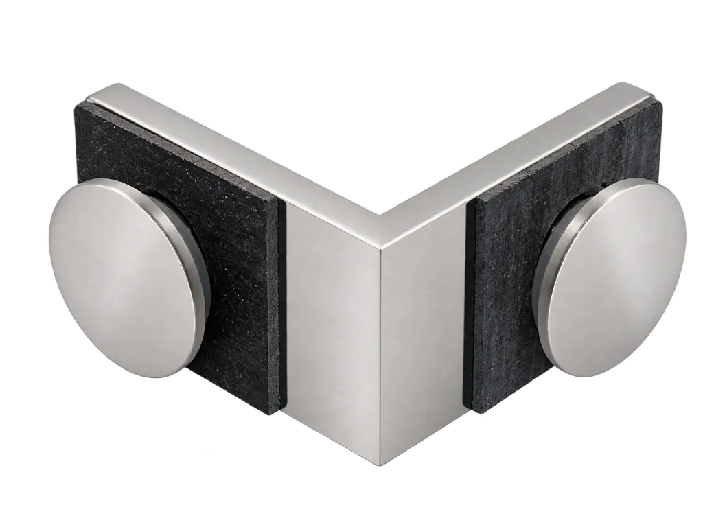 Poseidon Winkelverbinder Glas-Glas 270° (Konus40)
